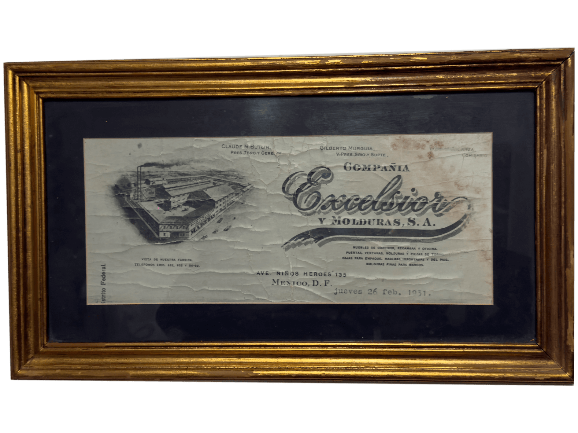 Cuadro histórico de la fundación, 1926