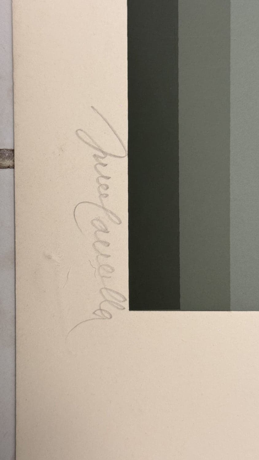 Detalle de firma — Cuadrados