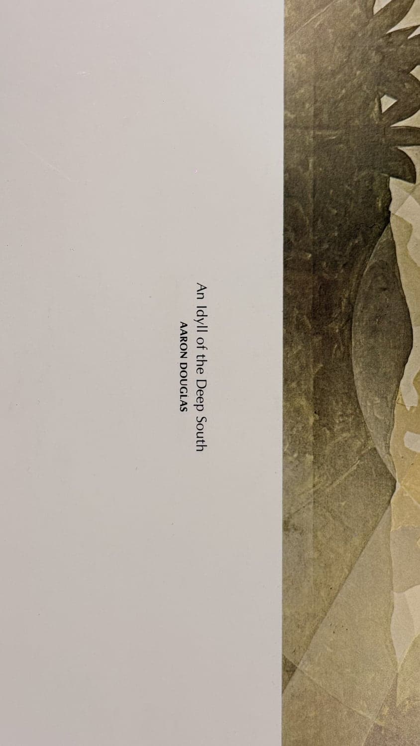 Detalle de firma — An Idyll of the Deep South