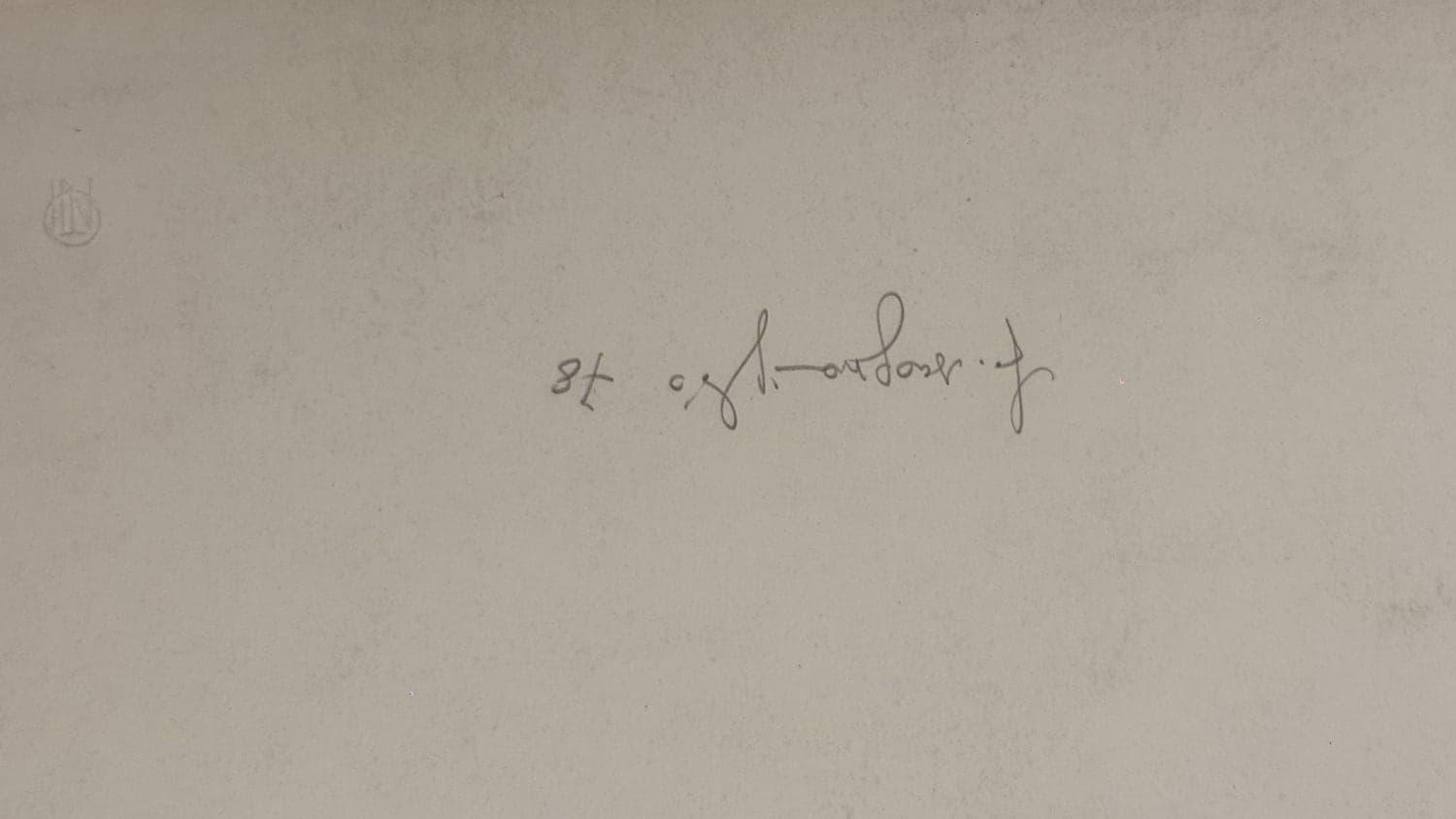 Detalle de firma — Corazón Rojo
