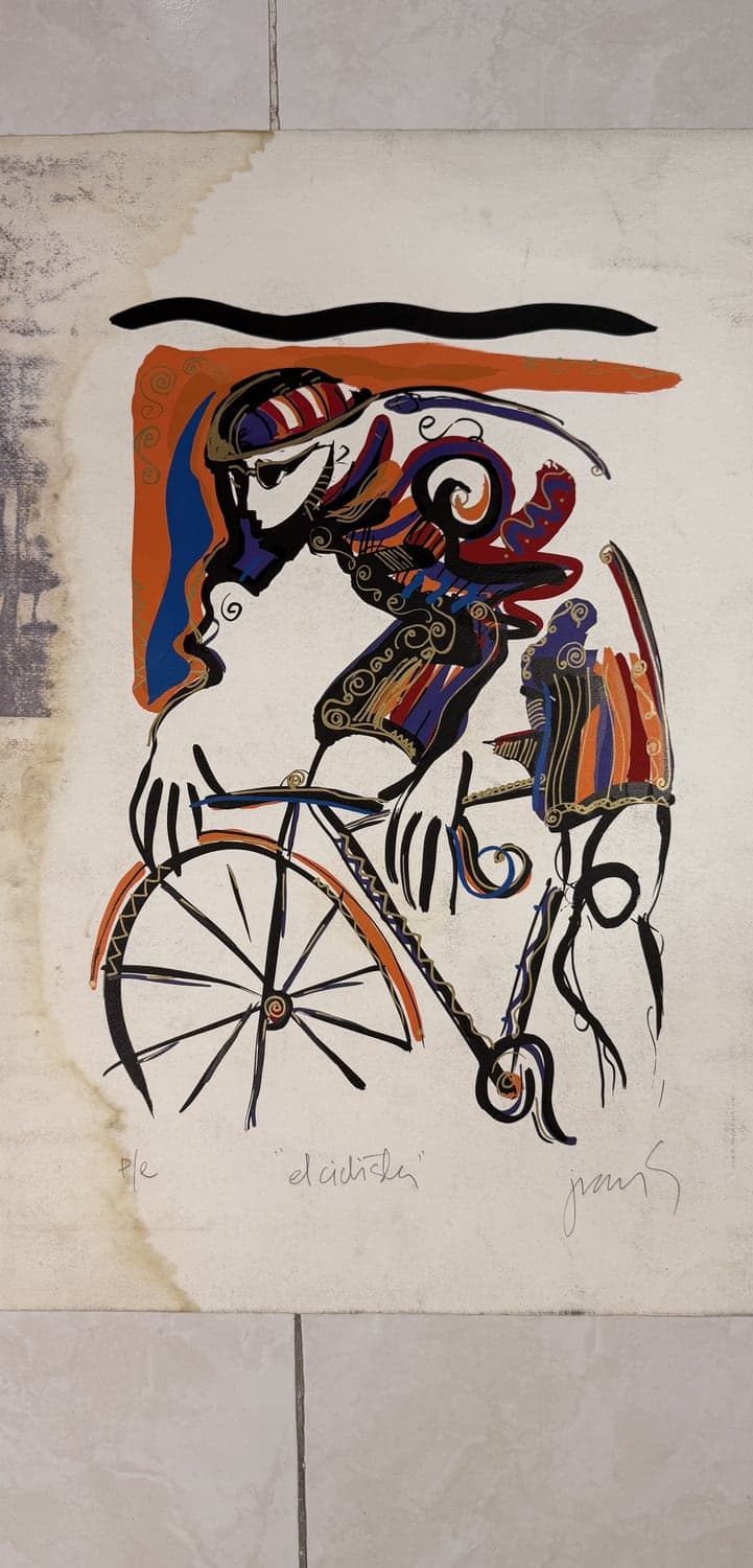El ciclista — Colección Munguía