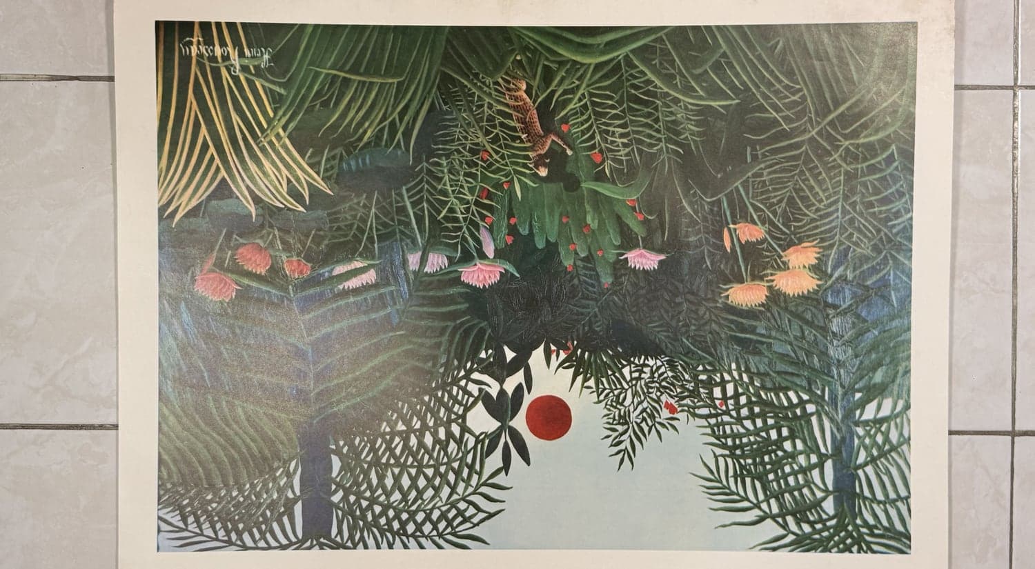 Selva tropical — Henri Rousseau